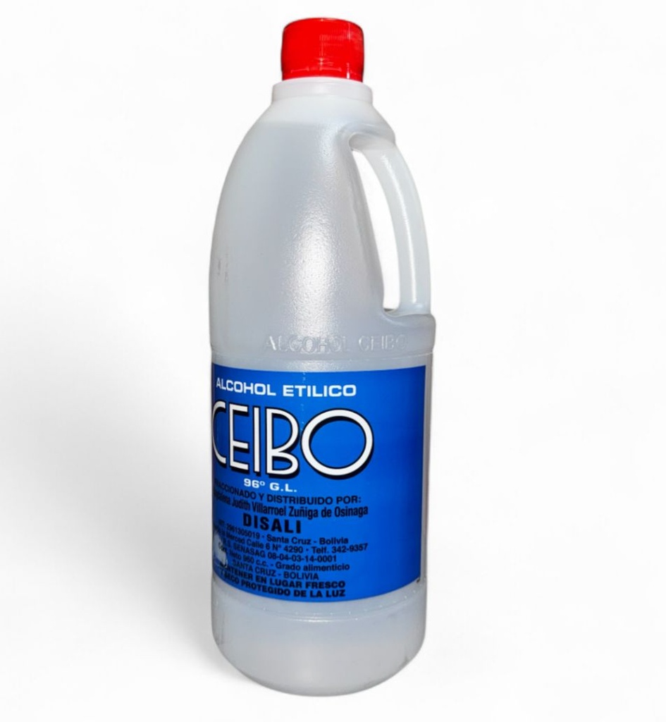 ALCOHOL CEIBO 1L