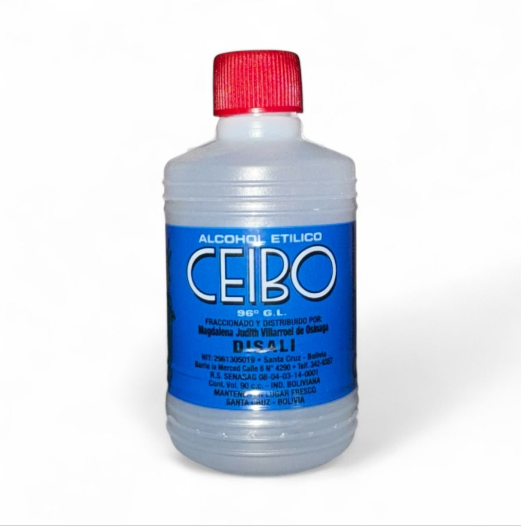 ALCOHOL CEIBO MINI 90ML