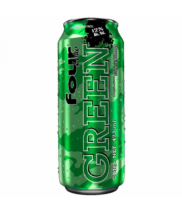 FOUR LOKO GREEN 473ML