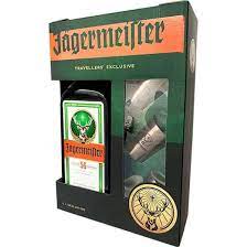 LICOR JAGERMEISTER CAJA 1L + COPA