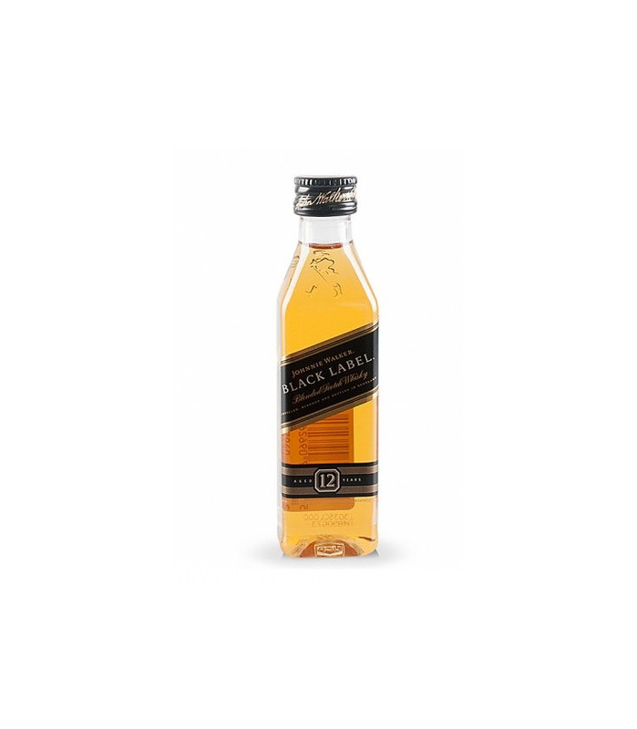 RED LABEL JOHNNIE WALKER  BLACK LABEL MINI 5CL