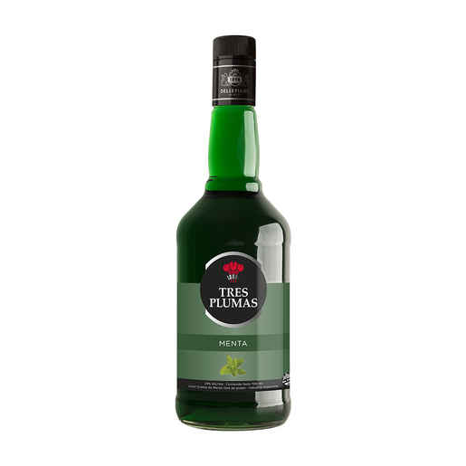 TRES PLUMAS MENTA BOTELLA 700ML