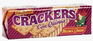 GALLETA CRACKERS CON QUINUA DE 200G