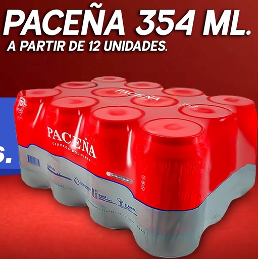 KIT CER PACEÑA LATA 354ML X12