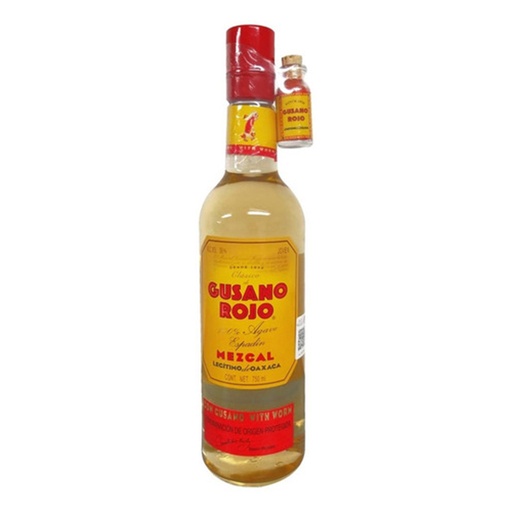 TEQUILA GUSANO ROJO 1L